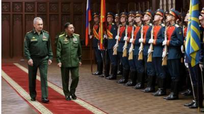 Мин Аунг Хлайн - Лидер военной хунты Мьянмы посетил конференцию в Москве - golos-ameriki.ru - Москва - Бирма