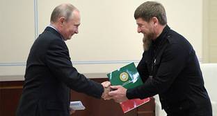 Владимир Путин - Рамзан Кадыров - Путин рекомендовал Кадырову участвовать в выборах главы Чечни - kavkaz-uzel.eu - респ. Чечня