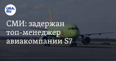 СМИ: задержан топ-менеджер авиакомпании S7 - ura.news - Московская обл.