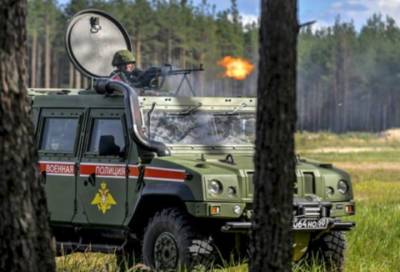 В Ленобласти военные полицейские провели учения по охране должностных лиц - online47.ru - Ленинградская обл.