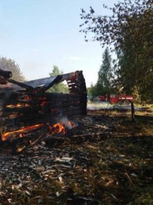 В Бабушкинском районе при пожаре погиб 62-летний мужчина - vologda-poisk.ru - Вологодская обл. - район Бабушкинский