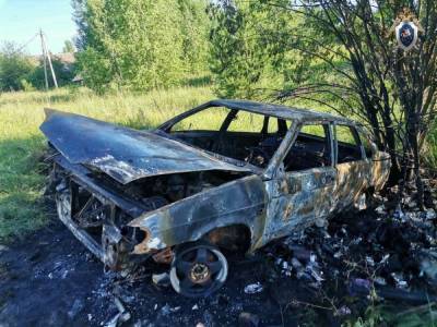 Тело мужчины обнаружено в сгоревшем автомобиле в Навашинском районе - vgoroden.ru - Россия - Нижегородская обл. - Нижний Новгород