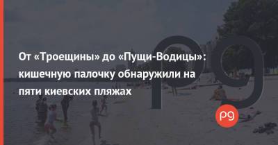 От «Троещины» до «Пущи-Водицы»: кишечную палочку обнаружили на пяти киевских пляжах - thepage.ua - Украина - Киев