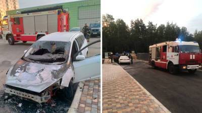 Ford Focus - Lexus - В воронежском ЖК мститель спалил две иномарки: появилось видео - vestivrn.ru - Воронеж