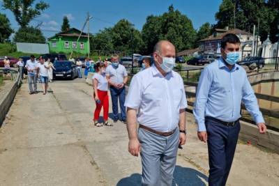 Обрушившийся по вине водителя большегруза мост в Холуе вновь открыт - mkivanovo.ru - Камаз