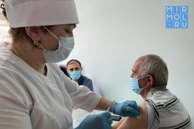 Главный врач Агульской ЦРБ привился от коронавируса - mirmol.ru