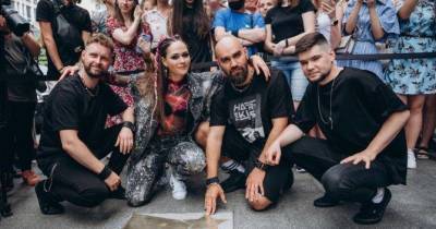 Юлий Санин - Группа THE HARDKISS получила звезду на «Площади звезд» в Киеве - skuke.net - Украина - Киев