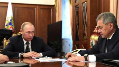 Сергей Шойгу - Путин - Путин дал Шойгу неожиданное поручение после инцидента с британским эсминцем у Крыма - newinform.com - Россия - Крым
