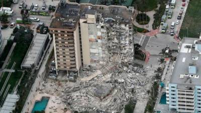 Во Флориде частично обрушился 12-этажный жилой дом, есть жертва - unn.com.ua - США - Украина - Киев - шт.Флорида - Серфсайд