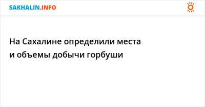 На Сахалине определили места и объемы добычи горбуши - sakhalin.info
