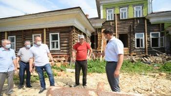 Сергей Воропанов - Мэр Вологды посетил восстанавливаемый дом Засецких - vologda-poisk.ru - Россия - Вологда