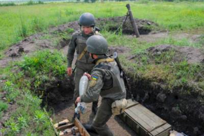 Оккупанты на Донбассе обстреляли ряд украинских позиций, ранен военный - rupor.info - населенный пункт Шумы - населенный пункт Новгородское