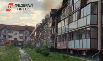 На челябинском доме, в который попала молния, объявили режим ЧС - fedpress.ru - Челябинск - район Сосновский