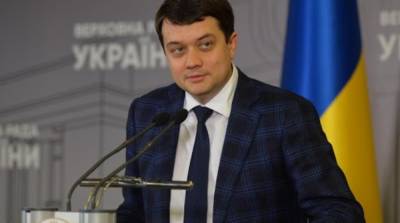 Дмитрий Разумков - Арсен Аваков - Разумков опроверг слухи о своей отставке - ru.slovoidilo.ua - Украина