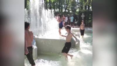 В Русском музее прокомментировали купание горожан в фонтанах Летнего сада - piter.tv - Украина