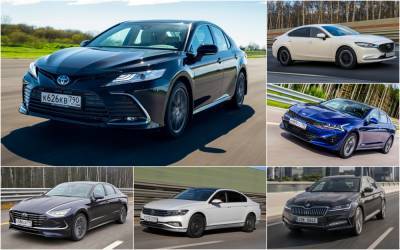 Новая Toyota Camry и 5 нормальных альтернатив — вы за какую? - zr.ru