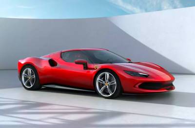 Ferrari представила первый дорожный суперкар с двигателем V6 - bin.ua - Украина
