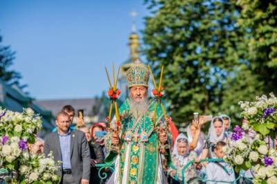 митрополит Онуфрий - В УПЦ отметили 50 лет монашества Митрополита Онуфрия и святые именины Предстоятеля - ukrainianwall.com - Украина - Киев