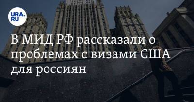 Анатолий Антонов - В МИД РФ рассказали о проблемах с визами США для россиян - ura.news - Россия - США