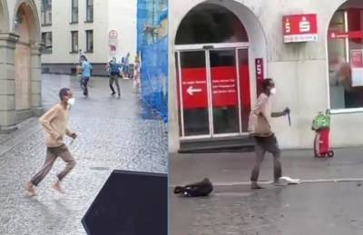 В Вюцберге неизвестный с ножом нападал на прохожих: трое погибших (видео) - sharij.net - Германия - Франция - Париж