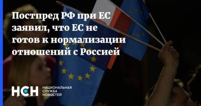 Владимир Чижов - Постпред РФ при ЕС заявил, что ЕС не готов к нормализации отношений с Россией - nsn.fm - Россия