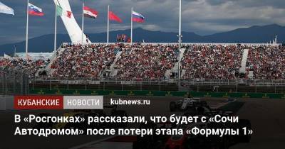 Алексей Титов - В «Росгонках» рассказали, что будет с «Сочи Автодромом» после потери этапа «Формулы 1» - kubnews.ru - Россия - Санкт-Петербург - Сочи - Краснодарский край