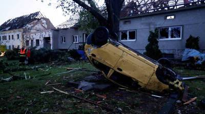 Число пострадавших от торнадо в Чехии увеличилось до 300 человек - belta.by - Белоруссия - Чехия - Южноморавский край
