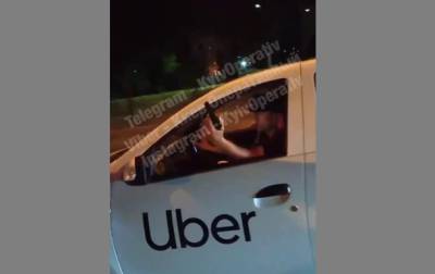 В Киеве таксист Uber размахивал пистолетом из авто - korrespondent.net - Украина - Киев