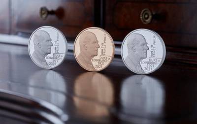 Елизавета II - принц Филипп - Британия выпустила памятную монету в честь принца Филиппа - korrespondent.net - Украина - Англия - Великобритания