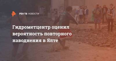 Татьяна Любецкая - Гидрометцентр оценил вероятность повторного наводнения в Ялте - ren.tv - Крым - Ялта