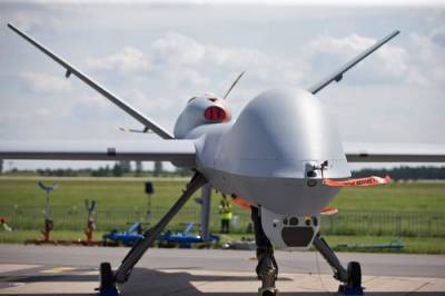 Появилось видео с американским дроном MQ-9 Reaper, вторгшимся в зону боевой операции ВКС России в Сирии - argumenti.ru - Россия - США - Сирия