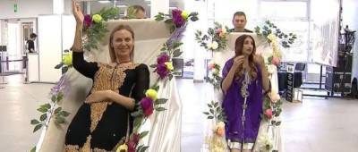 Не хватает Вия: сети впечатлило видео похоронной выставки в Киеве с «живыми мертвецами» - w-n.com.ua - Киев
