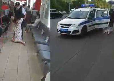 «От жары стало плохо, она сняла маску»: стали известны подробности задержания женщины в столичном МФЦ - mskgazeta.ru - Москва