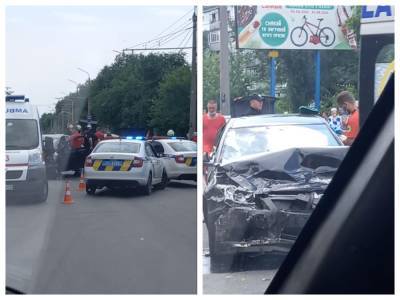В Северодонецке произошло серьезное ДТП с пострадавшими: кадры - vchaspik.ua - Украина - Северодонецк