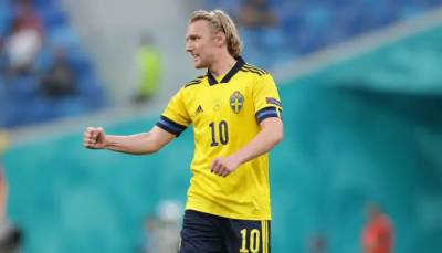 Эмиль Форсберг - Лидер сборной Швеции Форсберг вернулся в общую группу команды перед матчем с Украиной - sportarena.com - Украина - Швеция