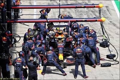 Максим Ферстаппен - Джордж Расселл - Aston Martin - С.Перес - DHL Fastest Pit Stop Award: Лучший пит-стоп у Red Bull - f1news.ru