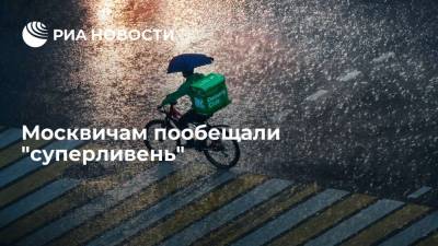Евгений Тишковец - Москвичам пообещали "суперливень", который принесет до 70 процентов месячной нормы осадков - ria.ru - Москва
