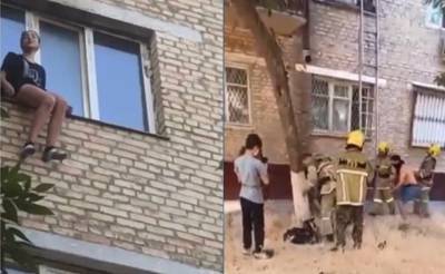 Пьяная девушка выпала из окна многоэтажного дома в Ташкенте, пытаясь спастись от пожара - podrobno.uz - Узбекистан - Ташкент - район Яшнабадский