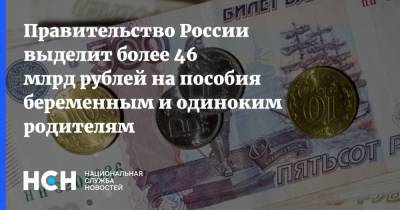 Михаил Мишустин - Правительство России выделит более 46 млрд рублей на пособия беременным и одиноким родителям - nsn.fm - Россия