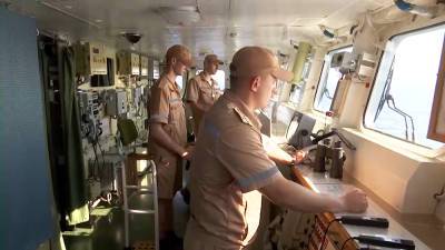 Российские военные провели учения у берегов Сирии - tvc.ru - Россия - Сирия