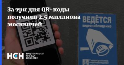 Сергей Собянин - За три дня QR-коды получили 2,5 миллиона москвичей - nsn.fm - Москва