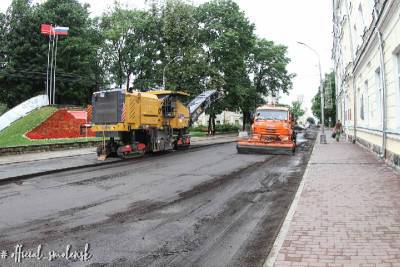 В Смоленске отремонтируют участки дорог по улицам Октябрьской революции и Коммунистическая - rabochy-put.ru - Смоленск