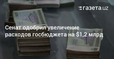 Сенат одобрил увеличение расходов госбюджета на $1,2 млрд - gazeta.uz - Узбекистан