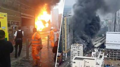 У станции метро Elephant and Castle в Лондоне прогремел мощный взрыв - news-front.info - Англия - Лондон