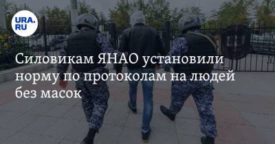 Силовикам ЯНАО установили норму по протоколам на людей без масок - ura.news - окр. Янао