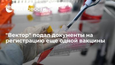 Минздрав сообщил, что "Вектор" подал документы на регистрацию вакцины "ЭпиВакКорона-Н" - ria.ru - Москва - Россия