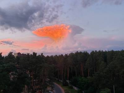 Наталья Диденко - В соцсетях постят фотографии "атомного облака" из Киева. Укргидрометцентр объяснил, что это такое - gordonua.com - Украина - Киев