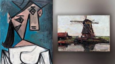 Пабло Пикассо - В Греции нашли украденные картины Пабло Пикассо и Пита Мондриана - piter.tv - Греция