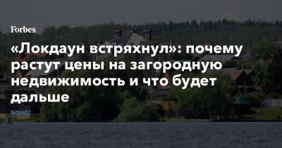 «Локдаун встряхнул»: почему растут цены на загородную недвижимость и что будет дальше - forbes.ru