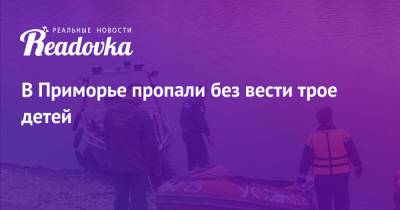 В Приморье пропали без вести трое детей - readovka.news - Россия - Приморье край - Лесозаводск